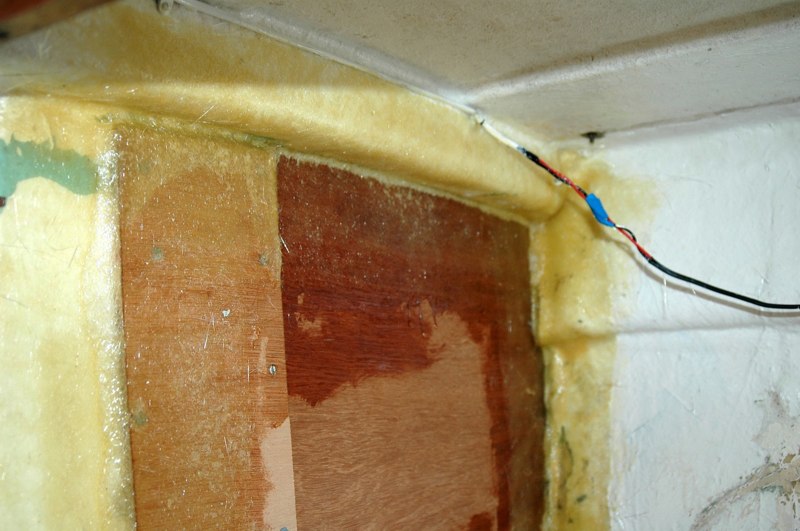 Top half of forward bulkhead repair