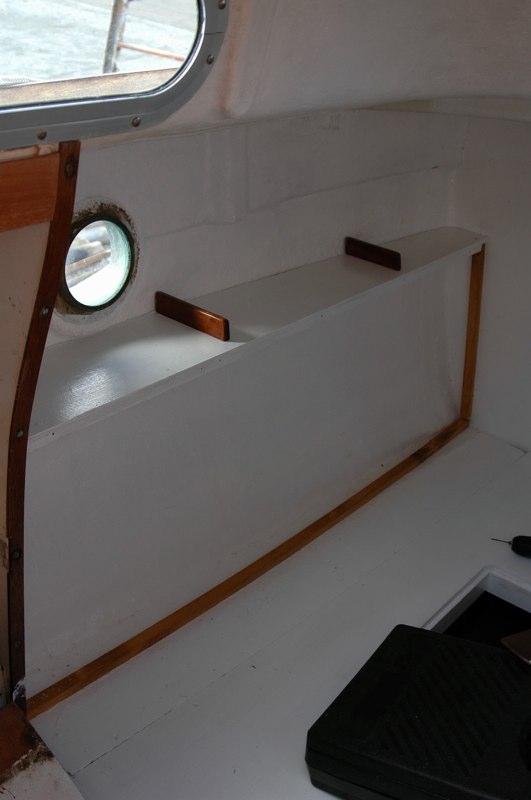 Forward bulkhead repair, more furniture in