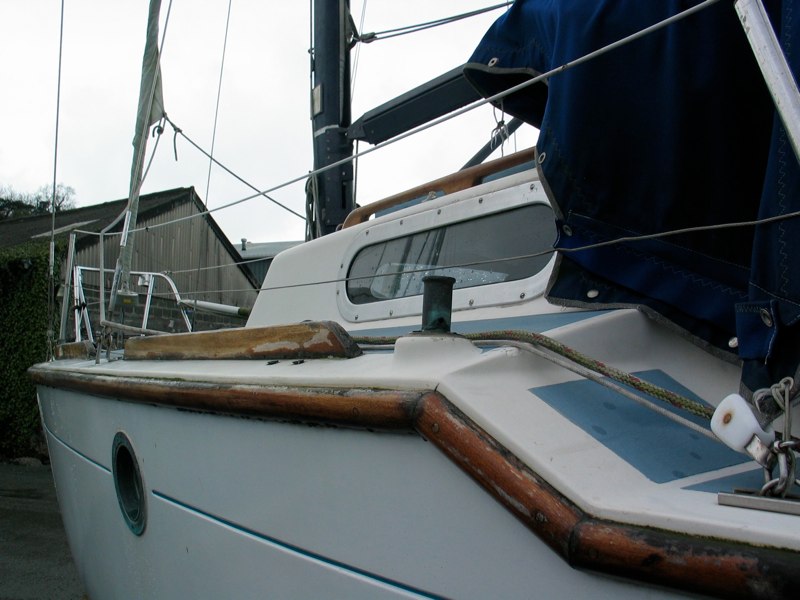 Weathered brightwork